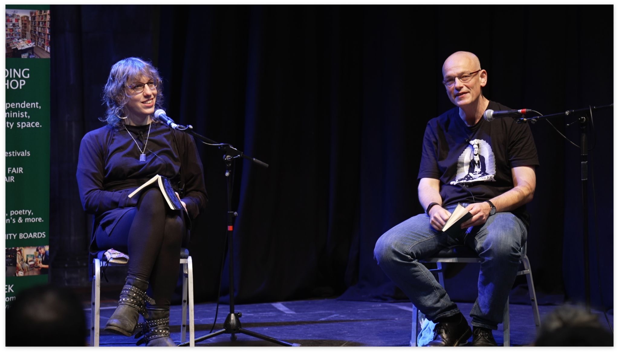 Lighthouse Memories and Signed books from the radical book fair